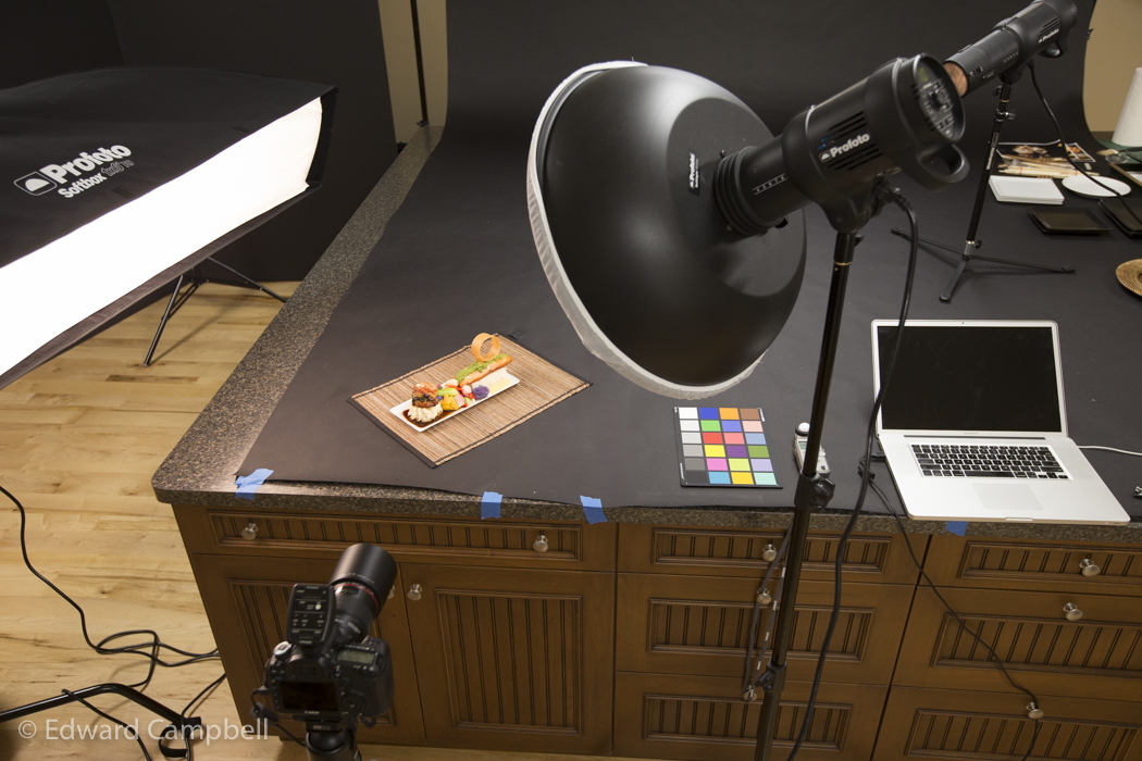 Photography of pancakes for a cookbook concept.