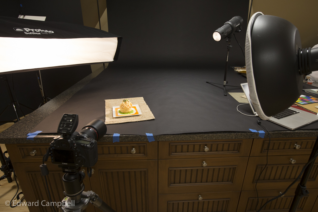 Photography of pancakes for a cookbook concept.