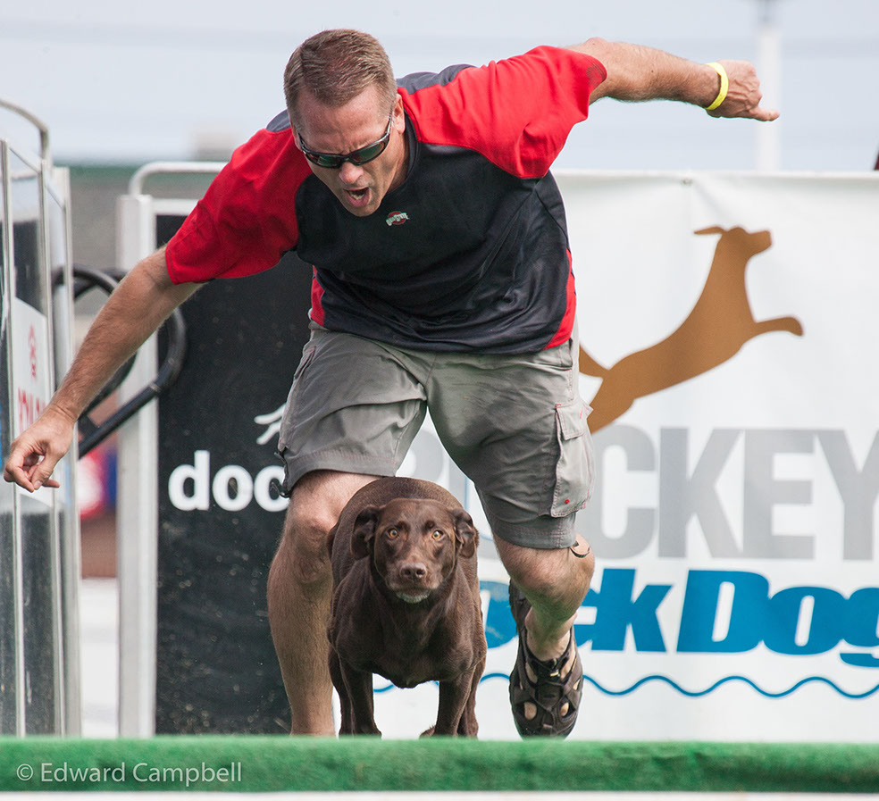 DockDogs dog jumping championship