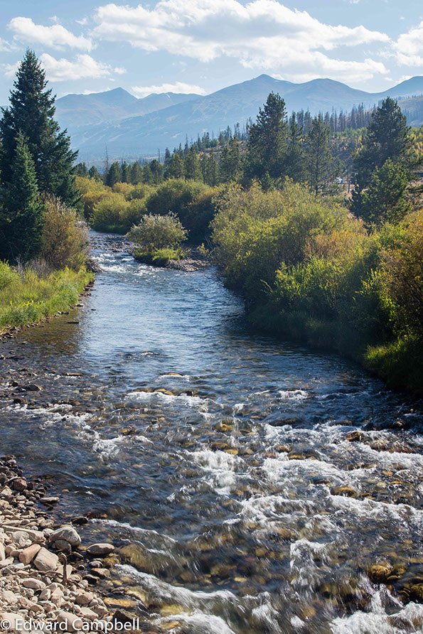 Blue River in Breckenridge, Colorado