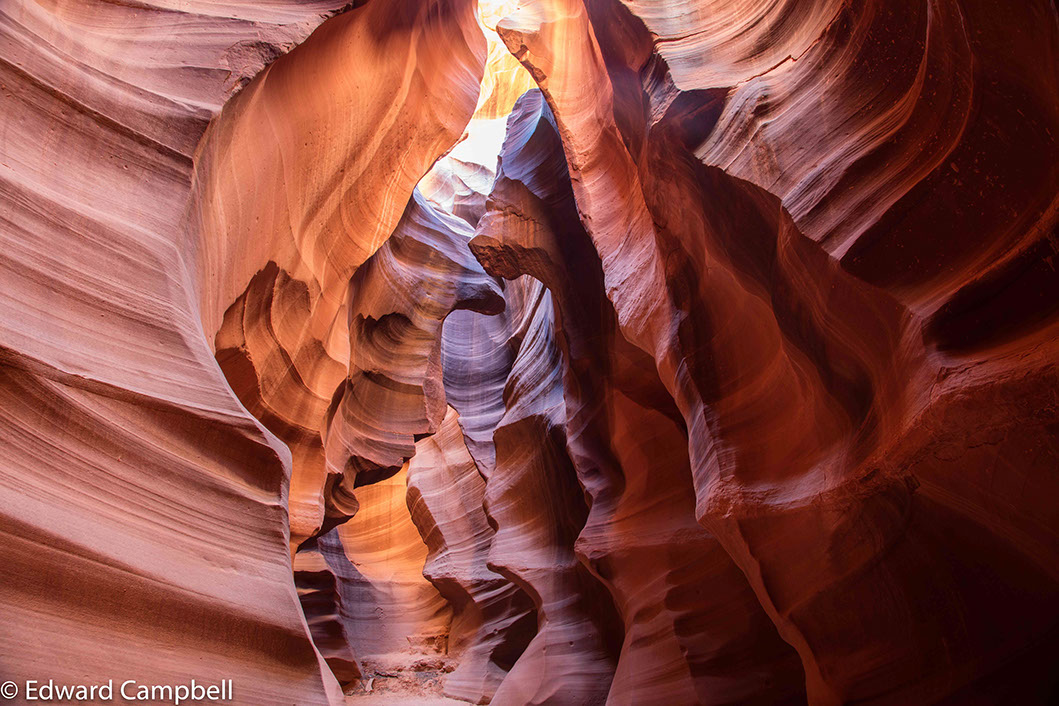 Upper Antelope Canyon near Page, Arizona 