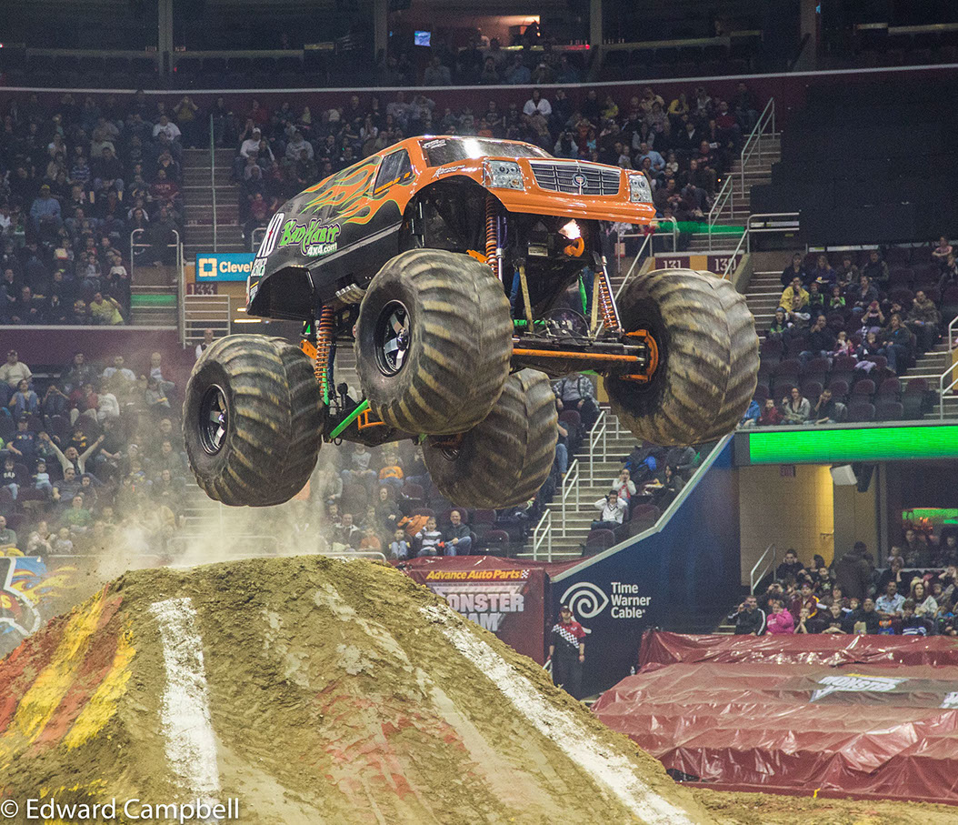 Monster Jam trucks