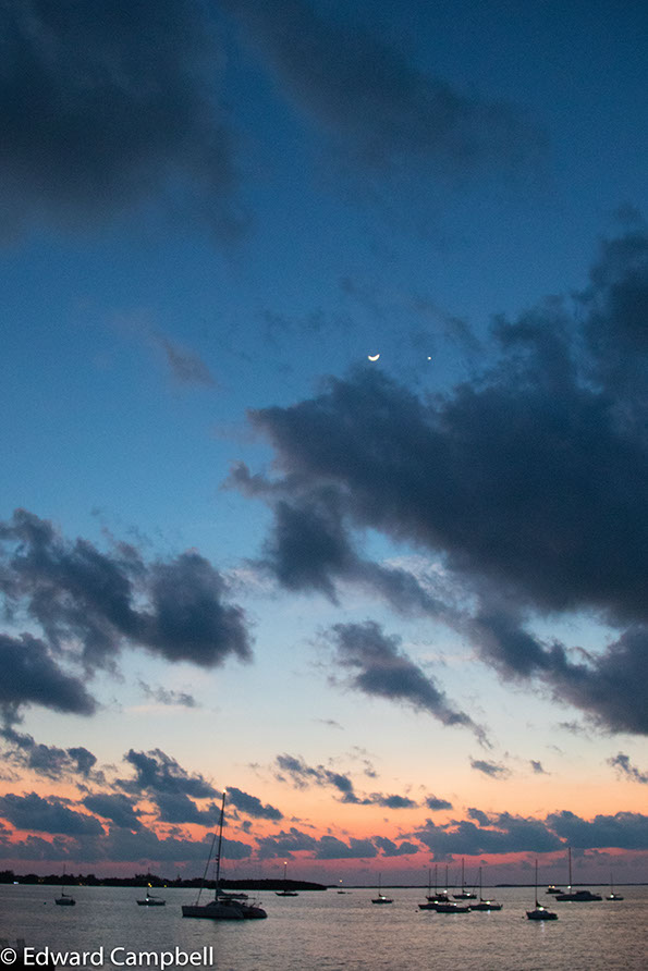 Sunset in Key Largo, Florida